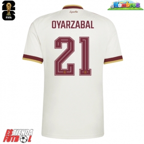 España Mikel Oyarzabal #21 Segunda Equipación Mundial 2026 Manga Corta